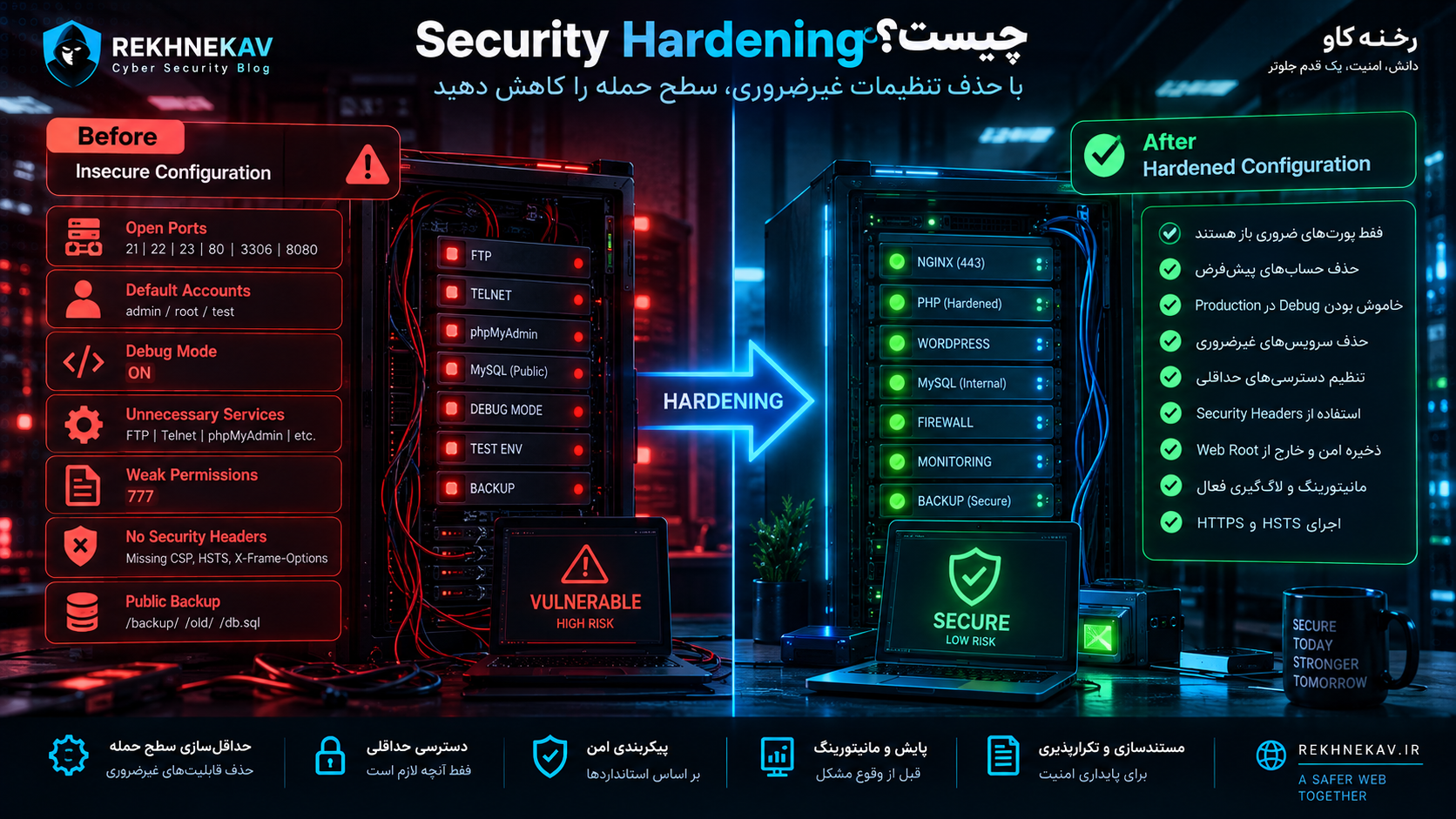 Security Hardening چیست؟