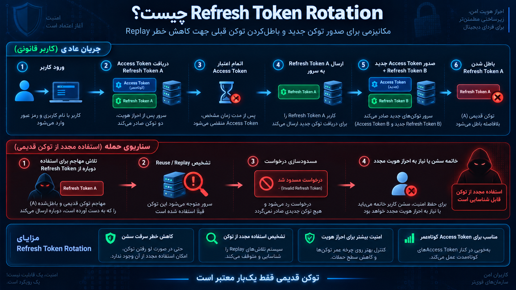 Refresh Token Rotation چیست؟